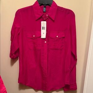 Lauren Ralph Lauren Pink Blouse